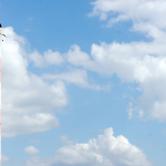 Blankenese bekommt Fähranbindung Der Leuchtturm in Blankenese vor einem blauen Himmel mit weißen Wolken.