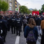 1. Mai verlief ruhiger als erwartet Demonstration, G20, 1.Mai, Polizei, Rote Flora