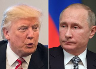 Trump und Putin treffen sich zum ersten Mal Wladimir Putin Donald Trump G20 Hamburg
