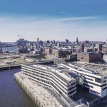 C20 trifft sich in der HafenCity Universität Die HafenCity Universität im Hamburger Hafen. Hier findet im Juni der Civil20-Gipfel der internationalen Zivilgesellschaft statt.