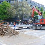 Reparaturarbeiten in der Max-Brauer-Allee dauern länger als erwartet Wasserrohrbruch in Altona