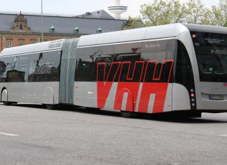 Hamburg ist modernste Stadt Elektro-Bus vom VHH