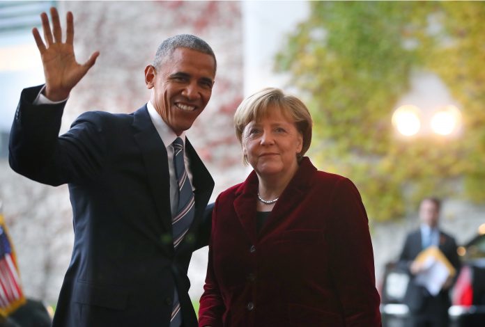 Barack Obama und Angela Merkel