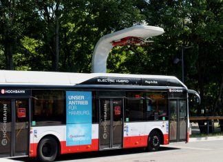 E-Mobilität: Hamburg lädt die Akkus auf Hochbahn, Bus, Ladestation