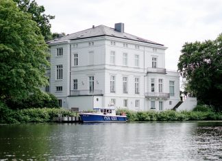 Gästehaus des Senats wird überwacht Gästehaus des Hamburger Senats Feenteich