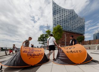 Kein Platz für G20-Gegner G20 Camping Bürgerschaft Anti G20