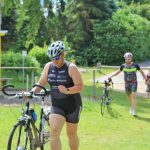 Alexandra mit Fahrrad