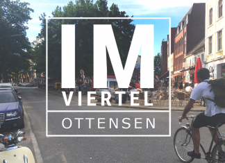 7 Dinge, die nur Menschen aus Ottensen kennen Blick auf dem Alma-Wartenberg-Platz. Foto: Lesley-Ann Jahn, Grafik: Laura Lagershausen