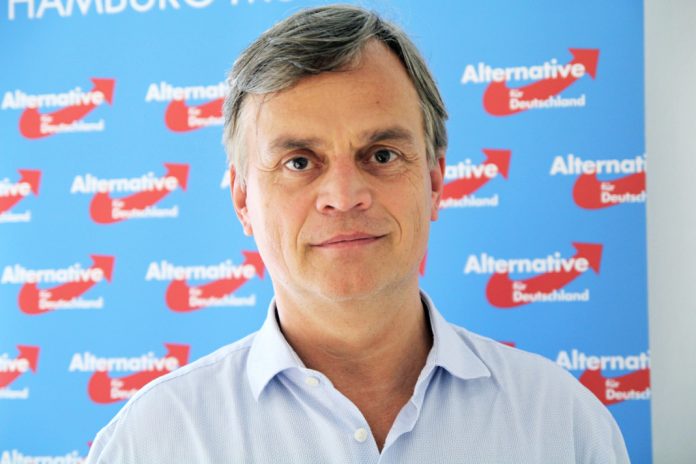 Bernd Baumann, Hamburger Spitzenkandidat der AfD.