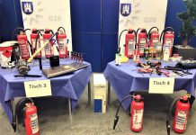 Polizei zeigt Waffenarsenal der Linksextremen Beschlagnahmte Gegenstände aus Rostock