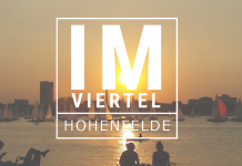 7 Dinge, die nur Menschen aus Hohenfelde kennen Blick von der Alsterwiese Schwanenwik. Foto: Jan Siemers, Grafik: Laura Lagershausen