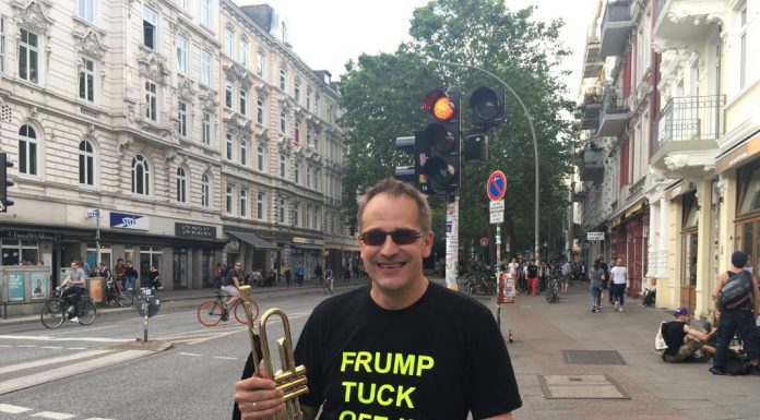 “Ich spiele die amerikanische Nationalhymne”