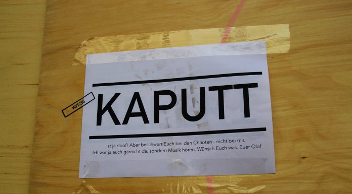 Aufgeräumt, aber noch viel Zündstoff