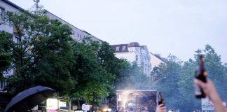Partyprotest bei "Lieber tanz' ich als G20". Foto: Laura Lagershausen.