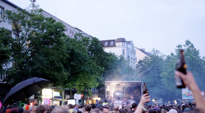 Diese Bilder bleiben vom Gipfel Partyprotest bei "Lieber tanz' ich als G20". Foto: Laura Lagershausen.