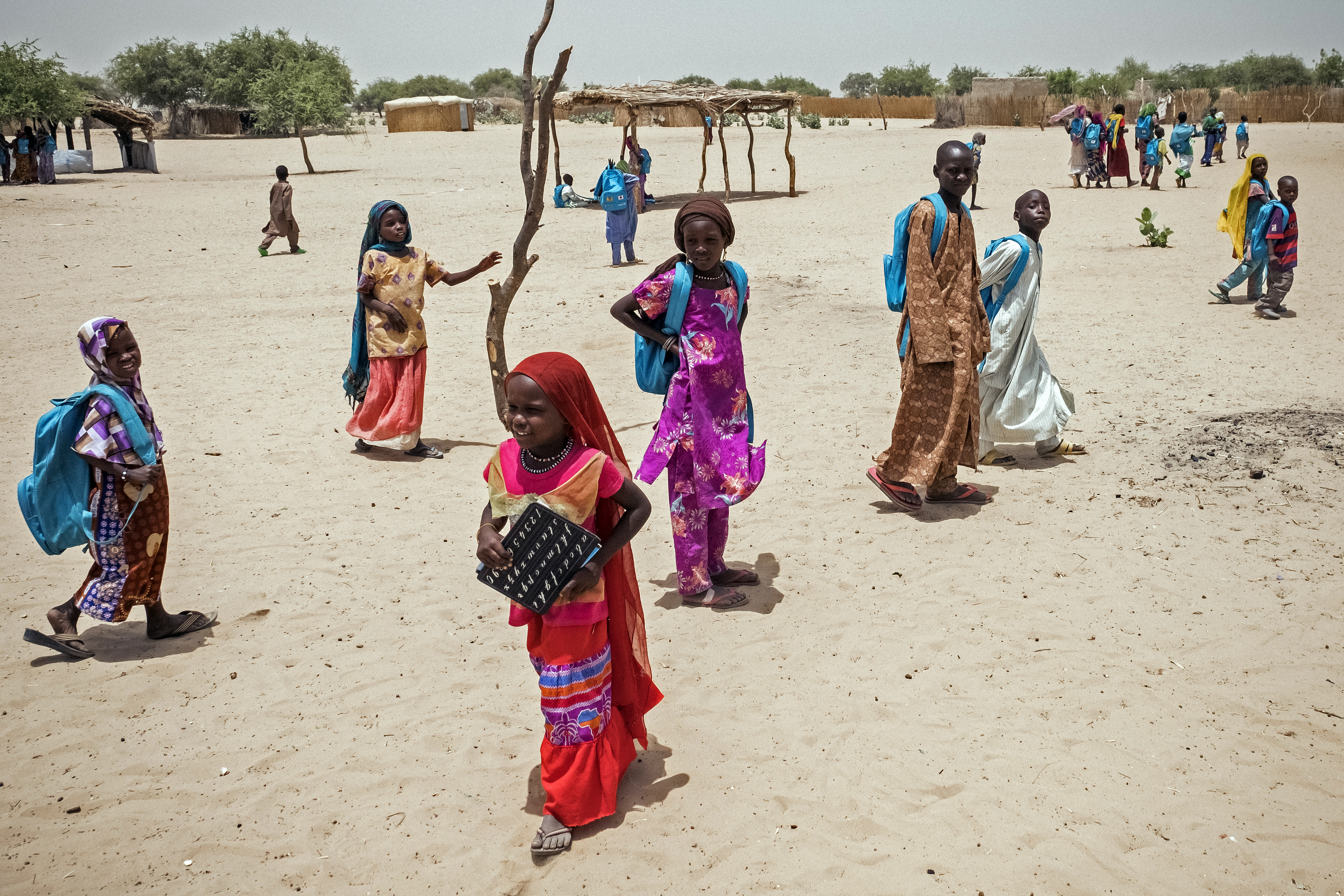 Schüler in Tschad. Foto: © UNICEF/Sokhin