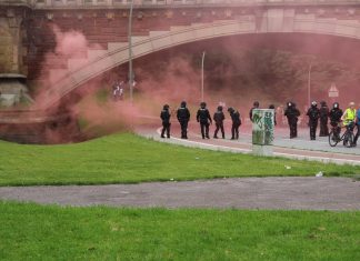 Massive Verwüstungen in Hamburg