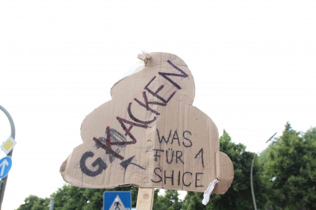 Partyprotest bei "Lieber tanz' ich als G20". Foto: Martin Tege.