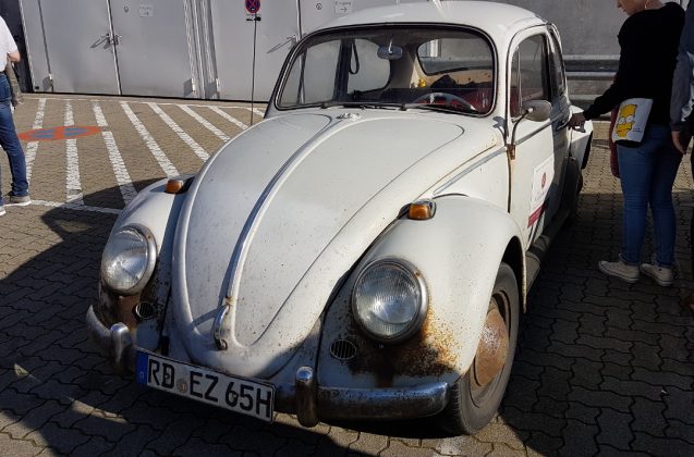 Zum Glück waren die meisten Fahrzeuge in einem besseren Zustand als dieser Käfer. Foto: Jan Siemers