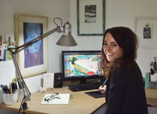 HAW-Studentin startet durch Jana Walczyk steht kurz vor ihrem Masterabschluss im Fach Illustration.