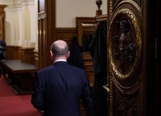 Schluss mit dem Phrasentheater Olaf Scholz sagte am Donnerstag zum G20-Gipfel beim Sonderausschuss aus. Foto: dpa