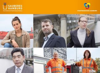 Hamburg sagt dem Dreck den Kampf an Botschafter von "Sauberes Hamburg". Screenshot: www.sauberes.hamburg.de