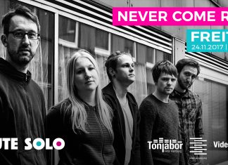 Ein Tonstudio wird zum Konzertsaal neverComeRain bei Mute Solo