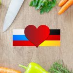 Russian and German Cuisine.  Graphic: Victoria Drey