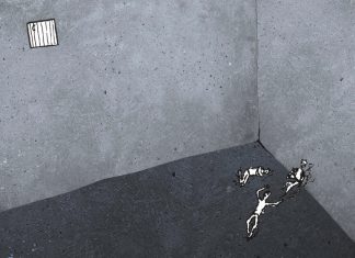 Moderne Sklaverei: Vor allem Frauen sind betroffen Mehr als 40 Millionen Menschen sind weltweit von moderner Sklaverei betroffen. Illustration: Lukas Schepers