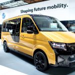 Elektrische Sammeltaxis genehmigt Elektrofahrzeug von Moia