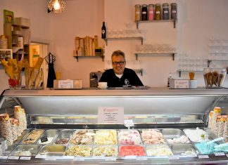 Hier wird Bier zu Eis Eis