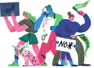 Pro Gendern: Mehr Sternchen! Illustration Marlene Hacker, Gendern