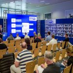 Zweite Öffentlichkeitsfahndung zu G20 gestartet Polizeipressesprecher Timo Zill erläutert Journalisten die Funktion der Öffentlichkeitsfahndung zu G20.