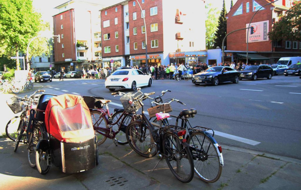 Wie gefährlich die Osterstraße für Fahrradfahrer ist