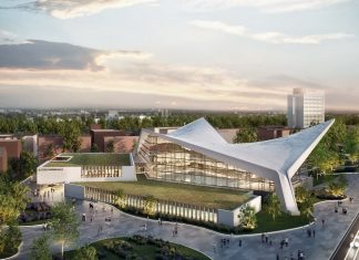 Umbau der Alsterschwimmhalle So soll die Alsterschwimmhalle 2024 aussehen. Foto: gmp Architekten und rendertaxi