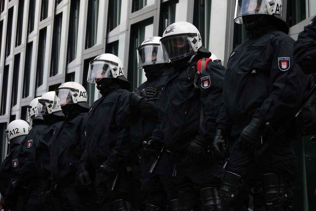 Polizisten auf dem G20-Gipfel