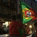 Portugiesische Flaggen so weit das Auge reicht. Foto: Shahrzad Rahbari