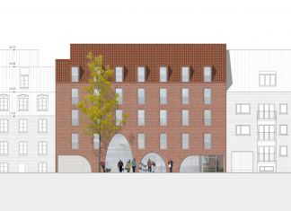 Ein Haus für “Hinz&Kunzt” Architektenzeichnung des Hinz&Kunzt-Haus.