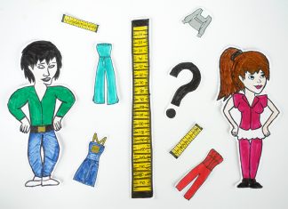 Warum passen mir drei verschiedene Größen?