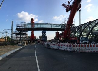 Haltestelle Elbbrücken wird teurer als geplant Skywalk ELbbrücken