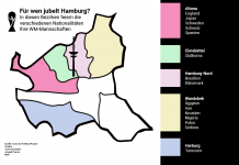 Wo findet man in Hamburg die WM-Fans? WM-Fans in Hamburg