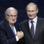 Ex-Fifa-Boss Joseph Blatter und Russlands Präsident Wladimir Putin