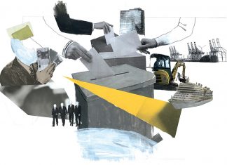 80 Prozent aller Spenden gehen an die CDU Illustration Spenden Saskia Beuchel