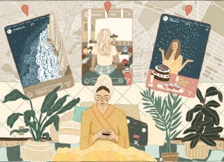 Ich brauche eine Instastories-Pause Instagram-Stories der Freunde im Bett anschauen