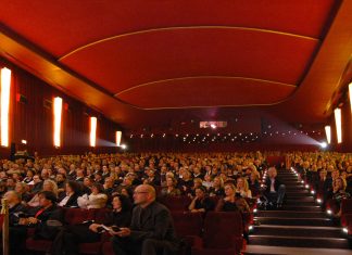 Bist du ein Filmfest-Profi? Kinosaal des Cinemaxx Dammtor. Hier sitzen der Filmfest-Profi.
