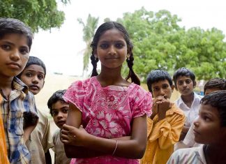 Weltmädchentag: Nichts gegen Pink Am Weltmädchentag wird auf die Benachteiligung von Mädchen auf der ganzen welt aufmerksam gemacht. Foto: Plan International/Andhra Pradesh