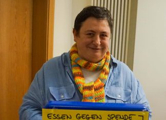 “Die Übersetzung der Schimpfwörter hat Spaß gemacht” Dorothée von Diepenbroick untertitelt seit 2016 zusammen mit Geflüchteten deren Lieblingsfilme. Foto: Hannah Lesch