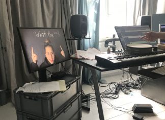 “Still sein ist keine Option mehr für mich” Die Jugendgruppe KOMCIWAN bei den Dreharbeiten zu ihrem Kurzfilm. Foto: KOMCIWAN e.V.