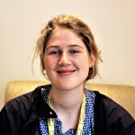 “Mitten in der Vorstellung ging der Film aus” Gästebetreuerin Pauline Lieben. Foto: Hannah Lesch