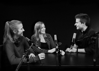 Podcast: So haben wir das Filmfest Hamburg erlebt Filmfest Hamburg Podcast Team v.l. Lisa Kretz, Amelie Rolfs, Björn Rohwer.